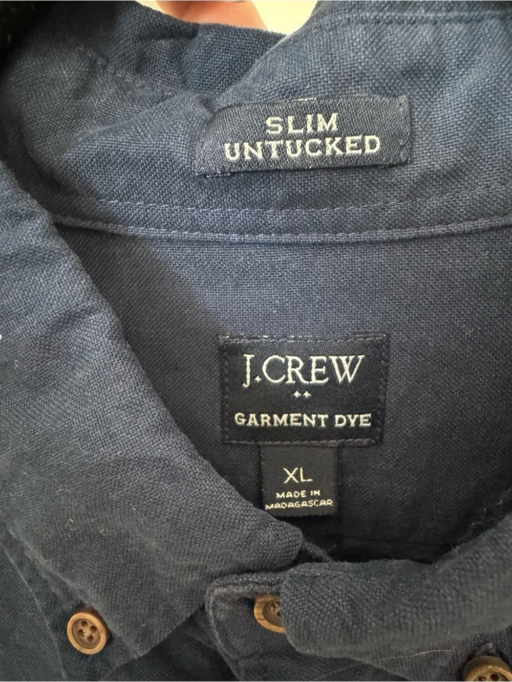 J. Crew Men’s Cotton Button Down